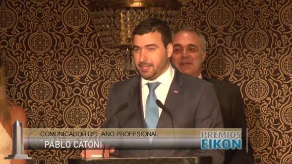 Cattoni: Comunicador del año en 2016 y presidente del Consejo 2017